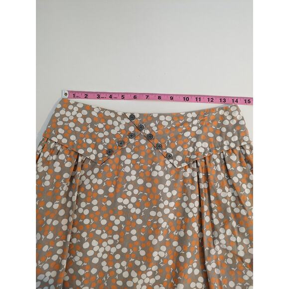 Anthropologie Girls from Savoy Skirt Dotted A Line Mini Cottagecore Boho Size 4 - Picture 9 of 10